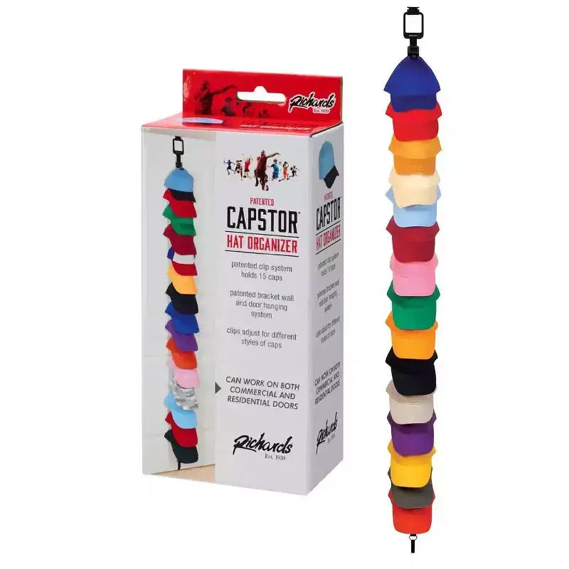 J&V Hanging Hat/Cap Organizer for upto 15 Caps