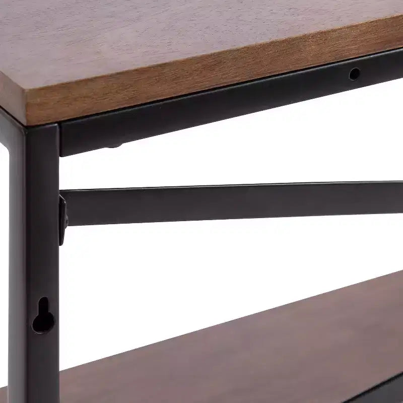 Tier Wall Shelf Brown/Black