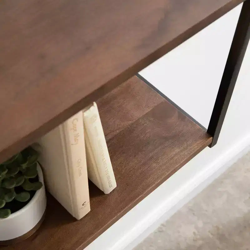 Tier Wall Shelf Brown/Black