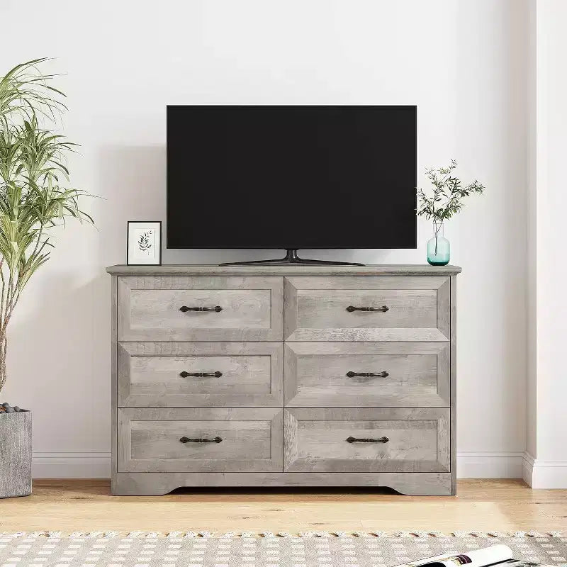 Dresser for Bedroom with Drawers, Wood Drawer Dresser Chest of Drawers for Closet, Living Room, Hallway, Nursery, Kids Bedroom
