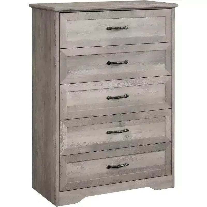 Dresser for Bedroom with Drawers, Wood Drawer Dresser Chest of Drawers for Closet, Living Room, Hallway, Nursery, Kids Bedroom