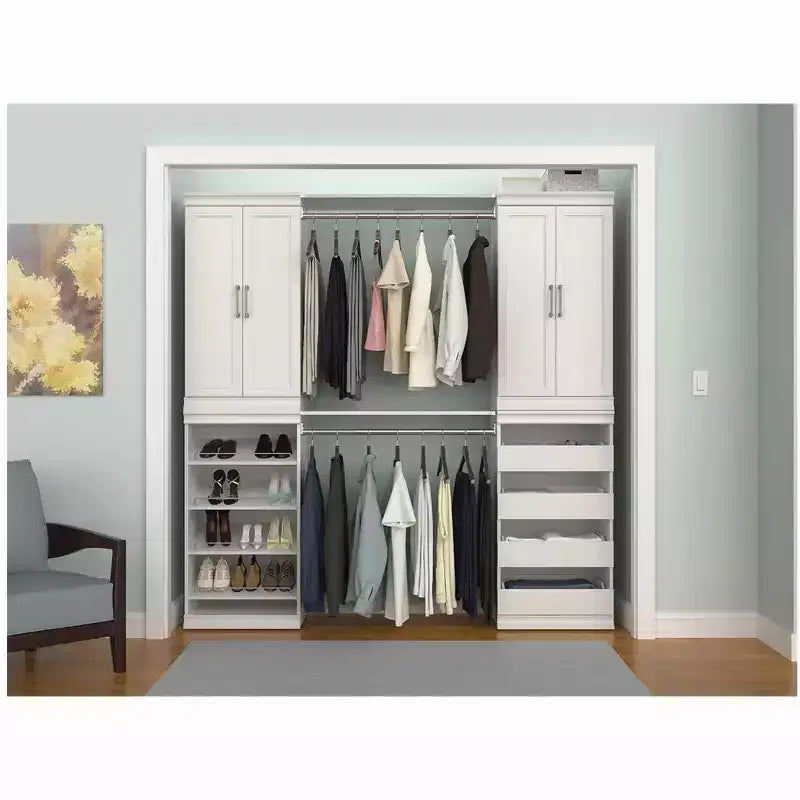 Modular Storage Top Shelf & Hang Rod Kit