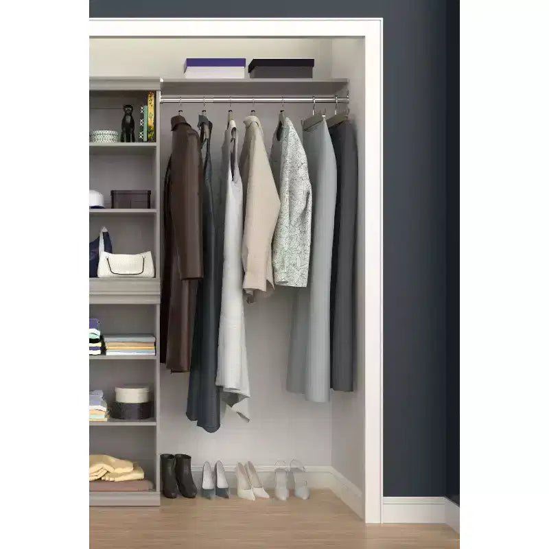Modular Storage Top Shelf & Hang Rod Kit