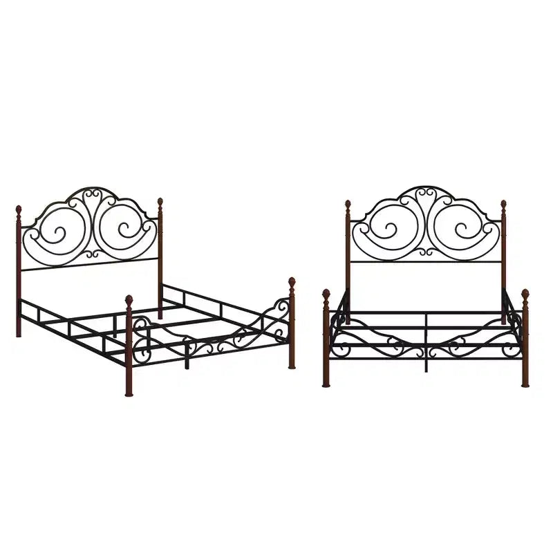 Versailles Full Bed - Cherry