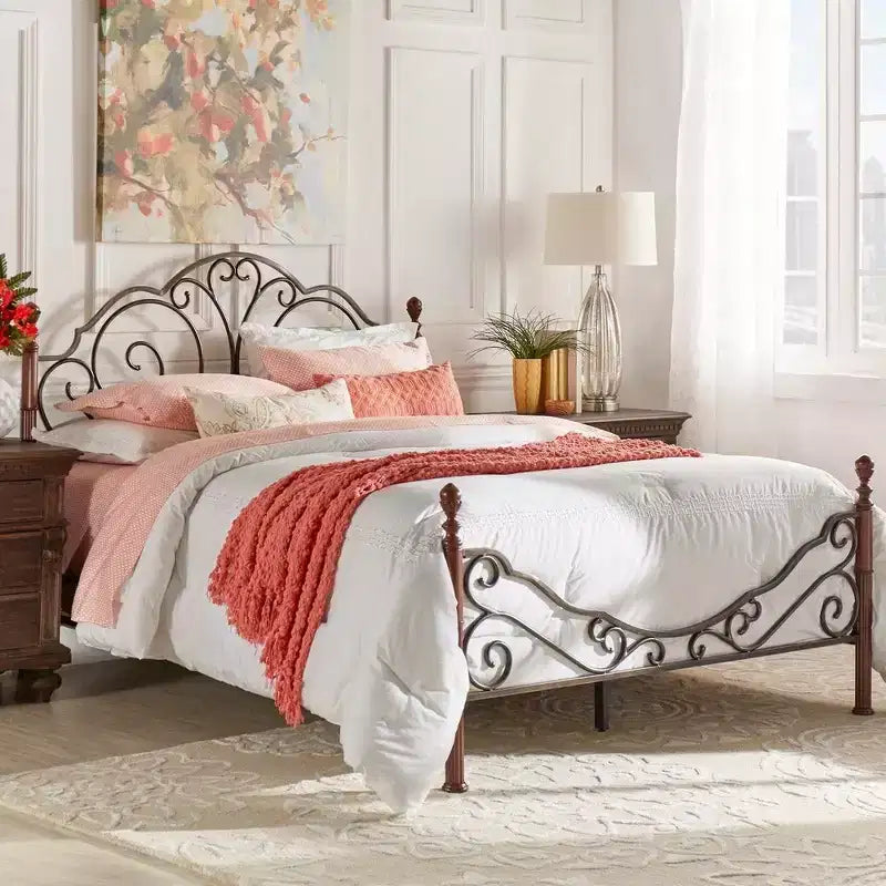 Versailles Full Bed - Cherry