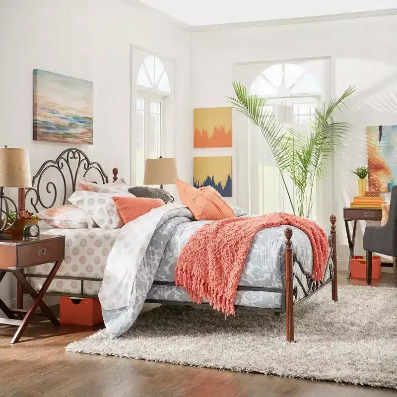 Versailles Full Bed - Cherry