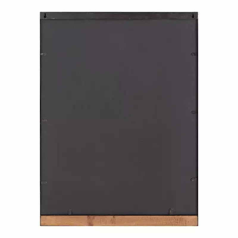 Functional Wall Mirror Rustic Brown