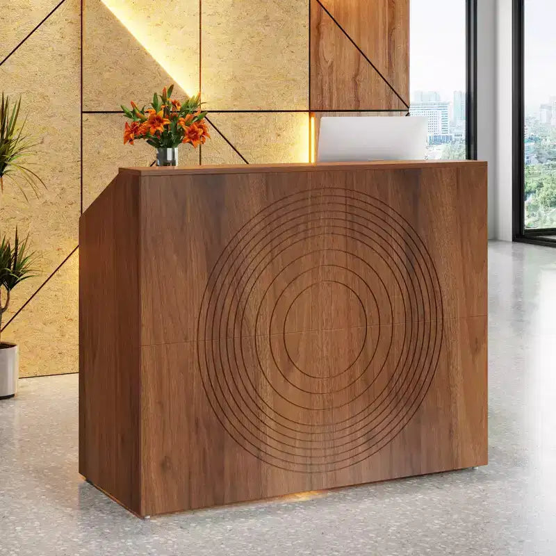 Reception Desk with Counter, 47 Front Desk