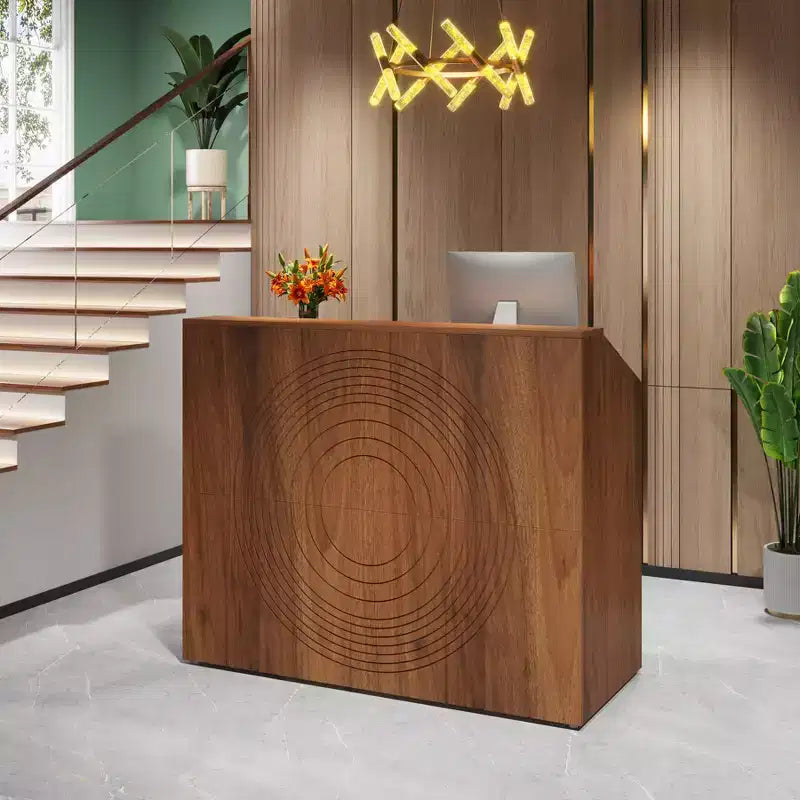 Reception Desk with Counter, 47 Front Desk