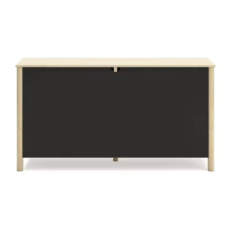 Six Drawer Dresser, Tan