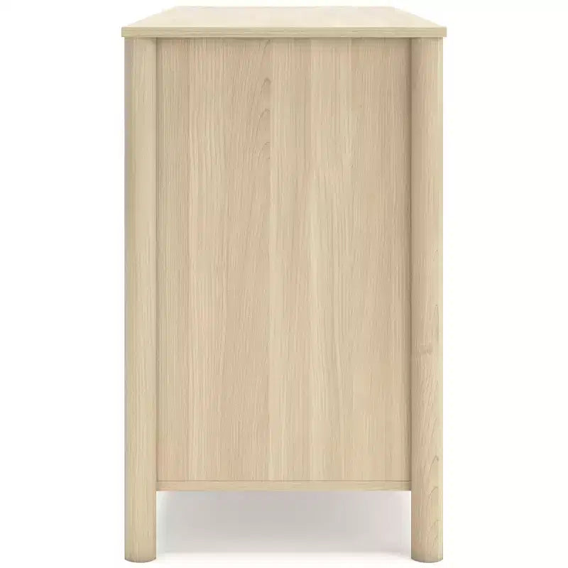 Six Drawer Dresser, Tan