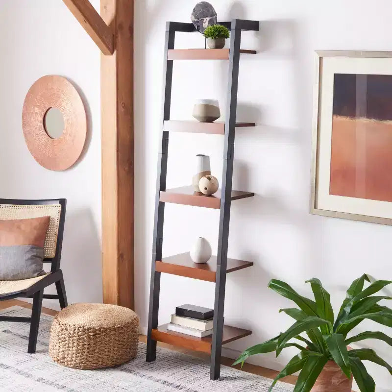 Yassi 5 Tier Leaning Etagere Safavieh