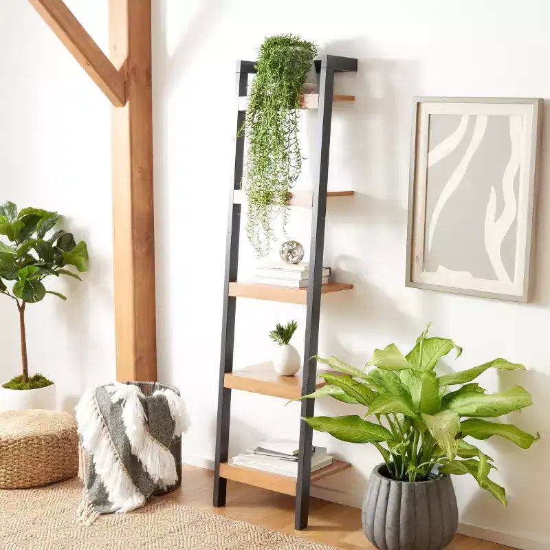 Yassi 5 Tier Leaning Etagere Safavieh