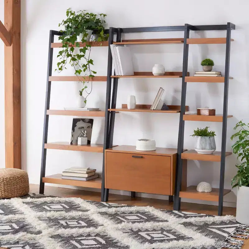 Yassi 5 Tier Leaning Etagere Safavieh