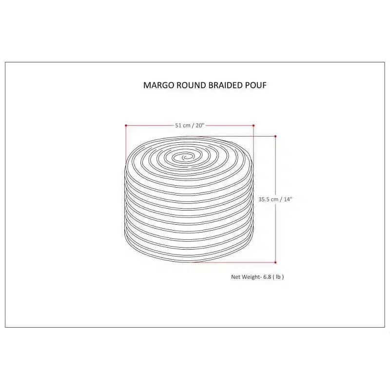Round Pouf
