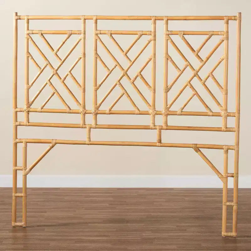 Rattan Queen Size Standalone Headboard