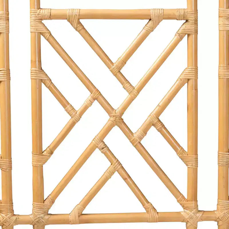Rattan Queen Size Standalone Headboard