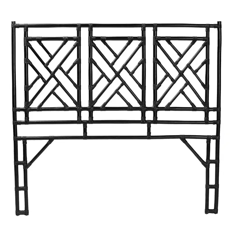 Rattan Queen Size Standalone Headboard